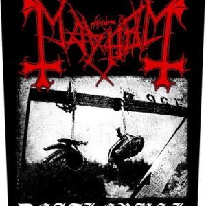 Mayhem | deathcrush | backpatch