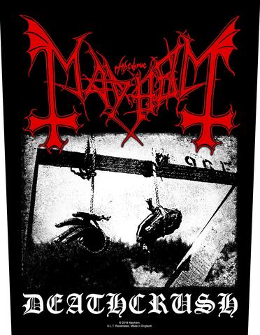 Mayhem | deathcrush | backpatch