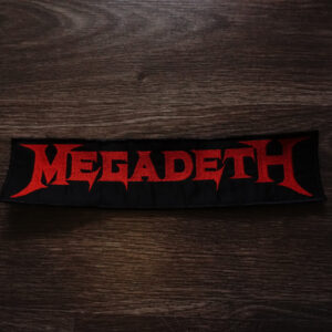 Megadeth | logo | back stripe