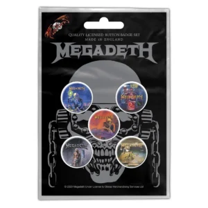 Megadeth | Vic Rattlehead | button set