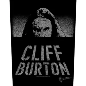 Metallica | dawn of Cliff Burton | backpatch