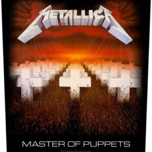 Metallica | master of puppets - album cover | backpatch (c) 2013
