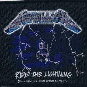 Metallica | ride the lightning | patch (c) 2013