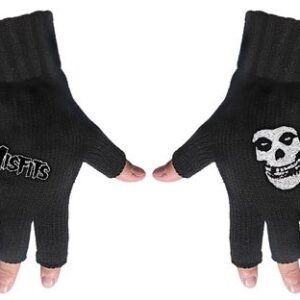 Misfits | logo and skull | fingerless gloves