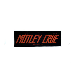 Mötley Crüe | logo | stripe patch