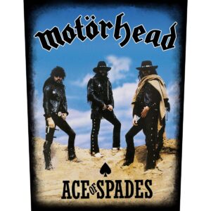 Motörhead | ace of spades - band photo | backpatch