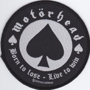 Motörhead | born to lose - live to win | patch (c) 2010