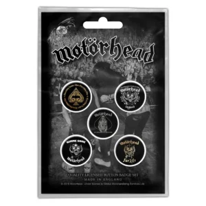 Motörhead | clean your clock | button set