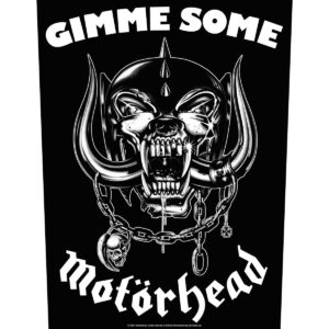 Motörhead | gimme some motörhead | backpatch