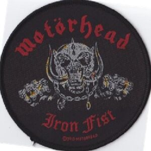 Motörhead | iron fist | patch (c) 2010