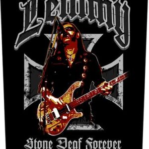 Motörhead | Lemmy - stone deaf forever | backpatch (c) 2009