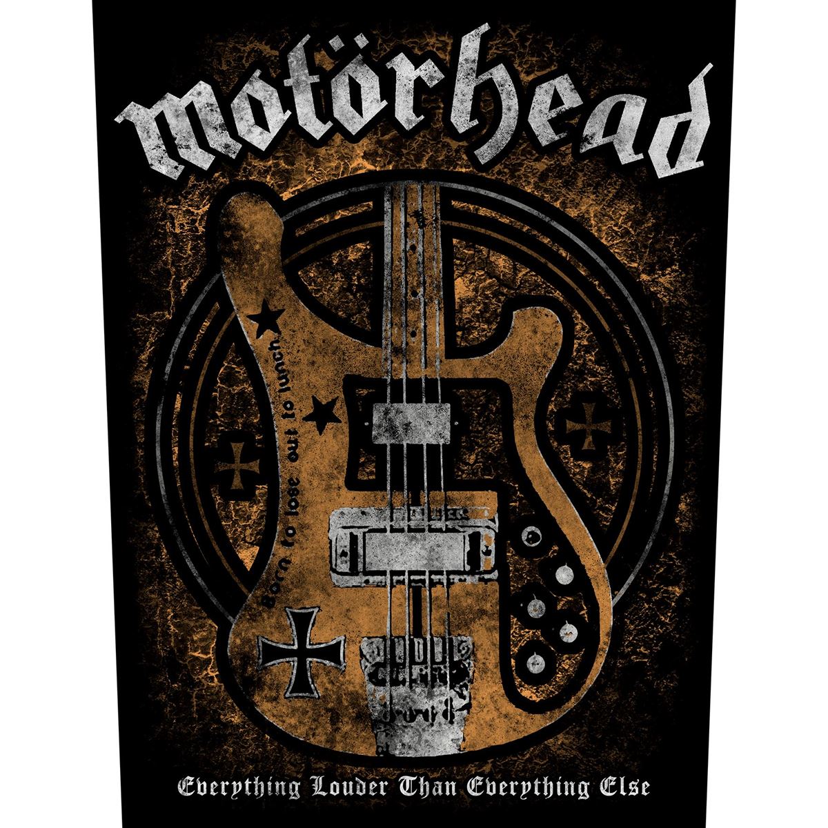 Motörhead | Lemmy's bass - everything louder than everything else | backpatch