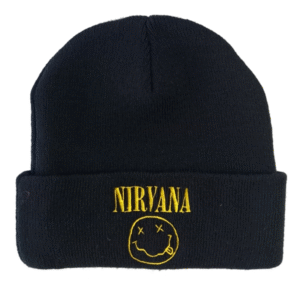 Nirvana | smiley logo | ski beanie