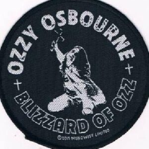 Ozzy Osbourne | blizzard of Ozz | patch