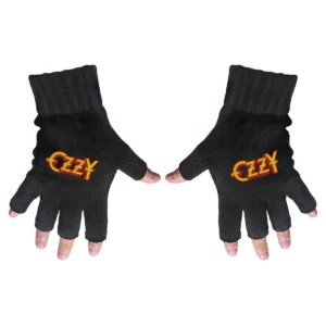 Ozzy Osbourne | logo | fingerless gloves