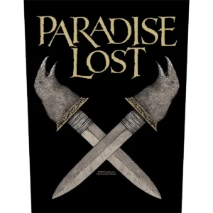 Paradise Lost | obsidian dagger | backpatch