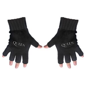 Queen | logo | fingerless gloves