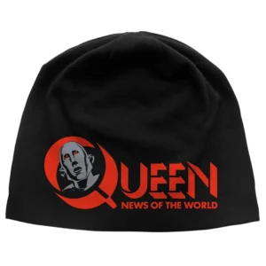 Queen | news of the world logo | jersey beanie