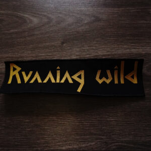 Running Wild | logo | back stripe