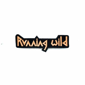 Running Wild | logo | cutout patch