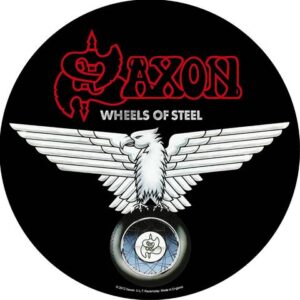 Saxon | wheels of steel | backpatch