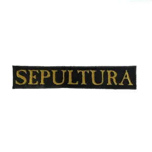 Sepultura | logo | stripe patch