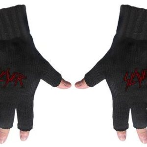 Slayer | logo | fingerless gloves
