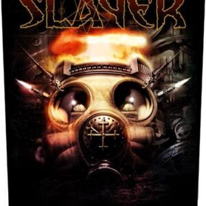 Slayer | gas mask | backpatch (c) 2004