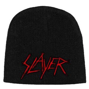 Slayer | scratched logo | beanie