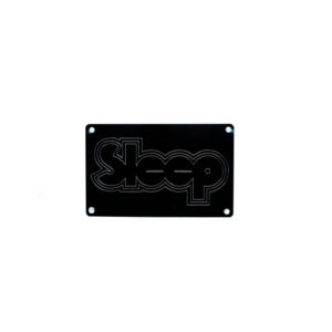 Sleep | logo | metal patch