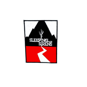 Sleeping With Sirens | mountain logo | patch