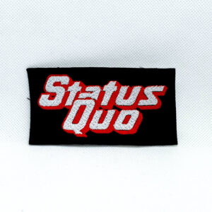 Status Quo | red white logo | patch