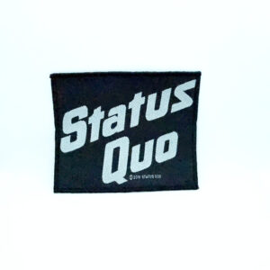 Status Quo | grey logo | patch
