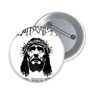 Suffocation | and Jesus wept | button - 32 mm
