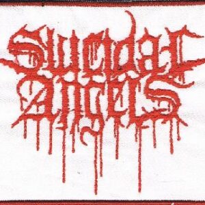 Suicidal Angels | white logo | patch