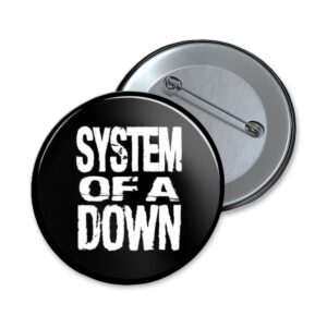 System Of A Down | logo | button - 32 mm