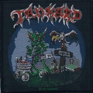 Tankard | one foot in the grave | patch