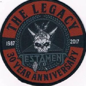 Testament | the legacy 30 year anniversary | patch