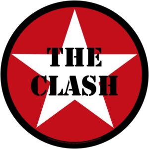 Clash (the) | star logo | backpatch