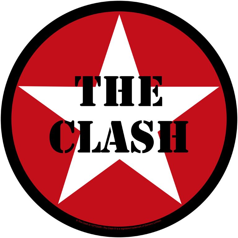 Clash (the) | star logo | backpatch