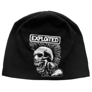 Exploited (the) | mohican skull | jersey beanie