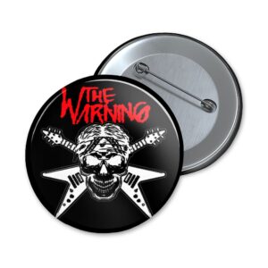 Warning (the) | logo/crossed guitars | button - 32mm