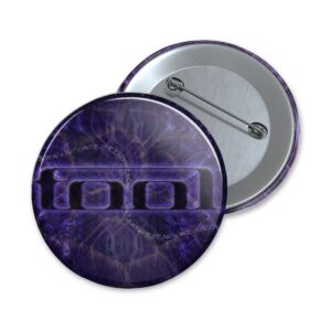 Tool | spiral out... keep going - logo | button - 32 mm