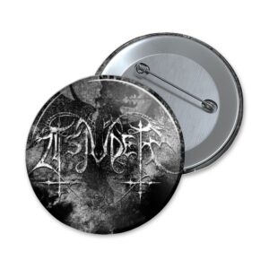 Tsjuder | logo | button - 32 mm