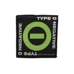 Type O Negative | negative symbol | patch