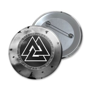 Valknut runes | button - 32 mm