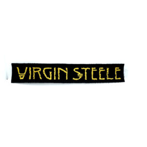 Virgin Steele | logo | stripe patch