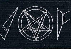 Von | white logo | patch