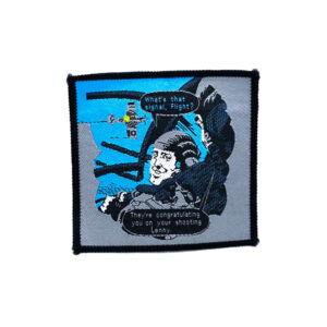 What's the signal, flight? | vintage patch