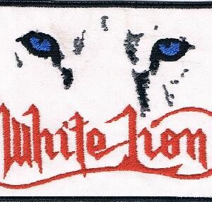 White Lion | lion | patch